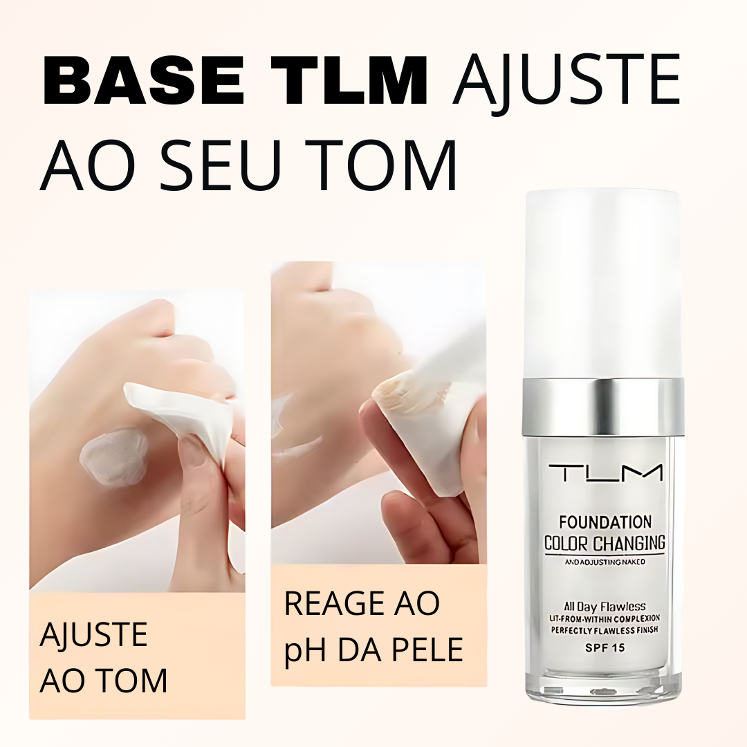 Base TLM 4 em 1 | Ajuste Personalizado ao Seu Tom Único