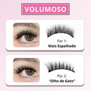 Aurea Lashes | Cílios Magnéticos (Com Aplicador Grátis)