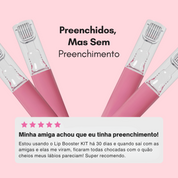 Lip Booster KIT | Lábios Volumosos Naturalmente + Guia Exclusivo