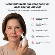 Aurea Glow | Dispositivo LED Com Tecnologia EMS Que Estimula Musculatura Facial