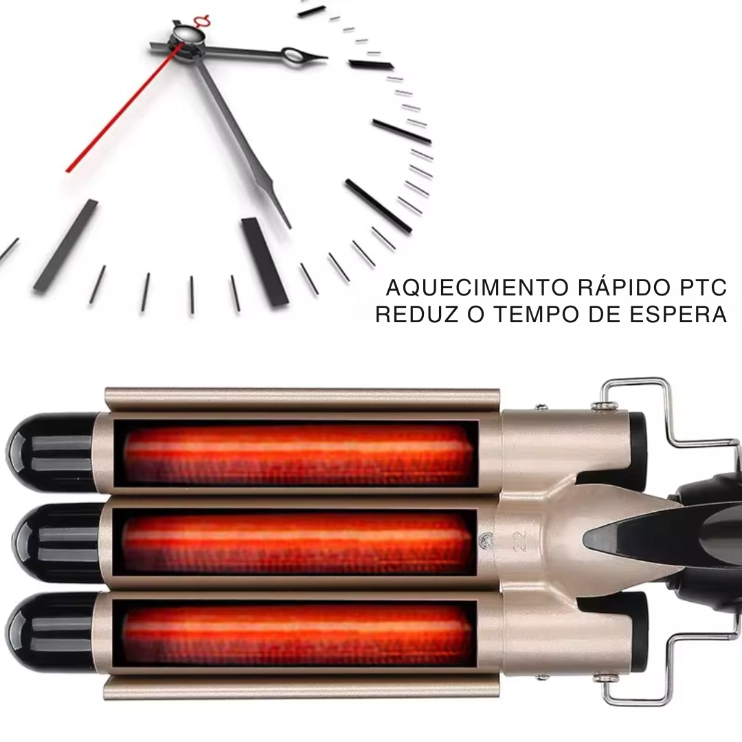 Modelador Triondas Serene | Cerâmica Pro