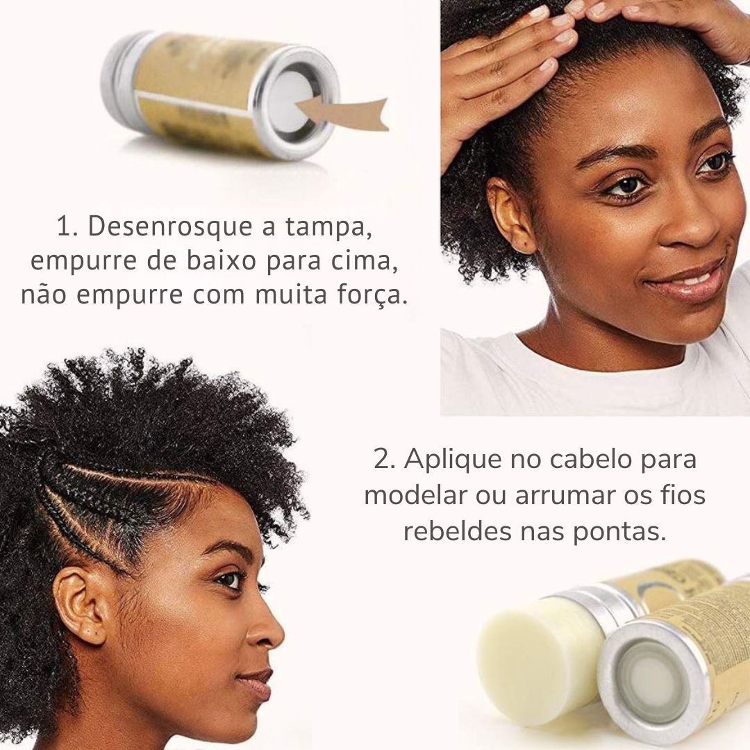 Bastão Finalizador Anti Frizz | Controle dos fios rebeldes