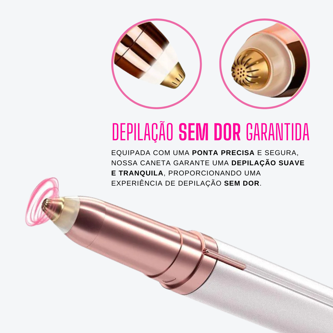 Caneta Depiladora Aurea | Sobrancelha e Buço