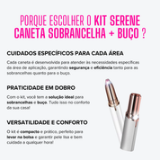 Caneta Depiladora Aurea | Sobrancelha e Buço